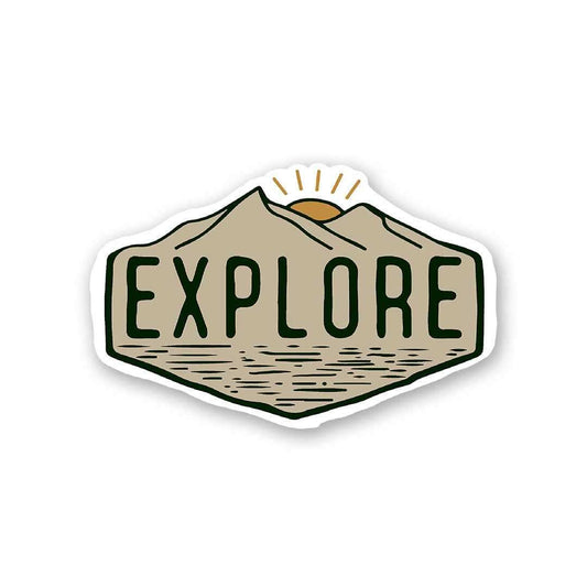 Explore Sticker