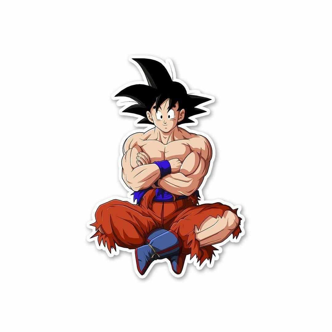 GOKU - No pain, No gain Sticker