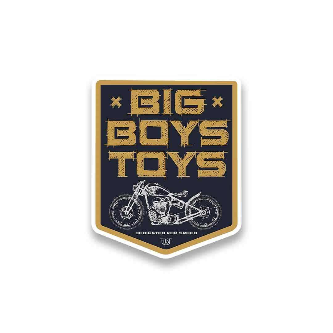 Big Boys Toys Sticker