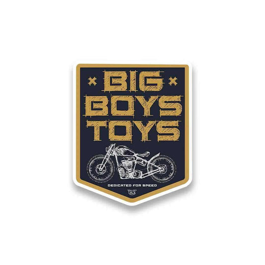 Big Boys Toys Sticker