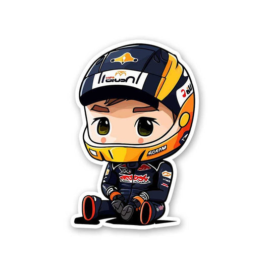 Max Verstappen Chibi Sticker