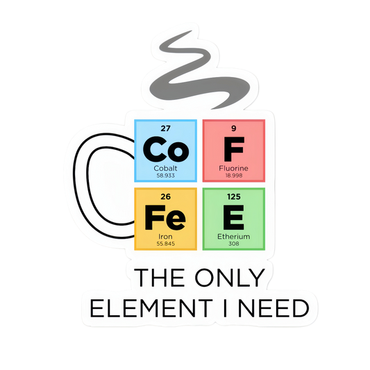 Coffee Element Sticker